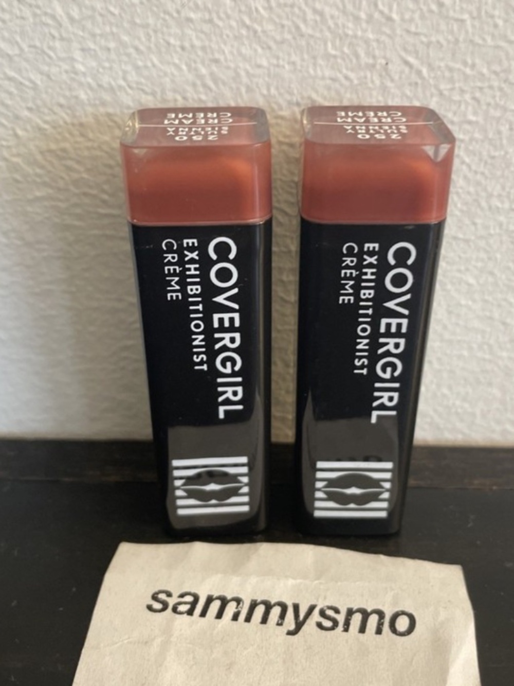 Covergirl Exhibitionist Creme Cream Lipstick 250 Sultry Sienna x2